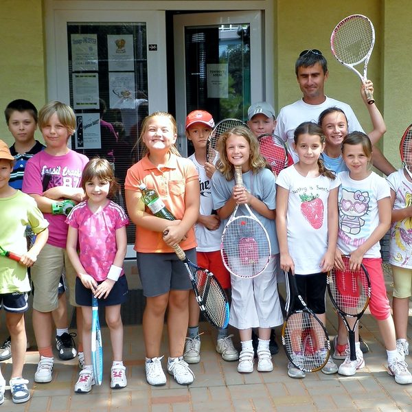 Letný tenisový tábor, júl 2012